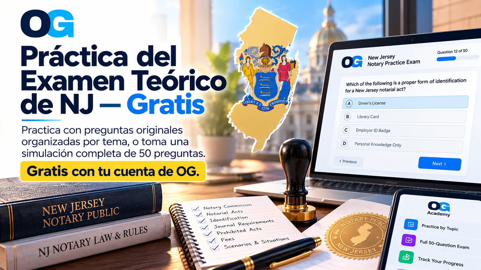 Asistencia con la Licencia de Conducir de NJ